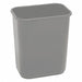 D2129 Wastebasket Rectangular 7 gal Gray