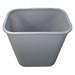 D2131 Trash Can Rectangular 10-21/64 gal Gray