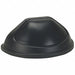 Trash Can Top Dome Swing Closure Black