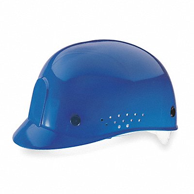 D0374 Bump Cap Front Brim Pinlock Blue