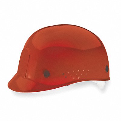 D0374 Bump Cap Front Brim Pinlock Red