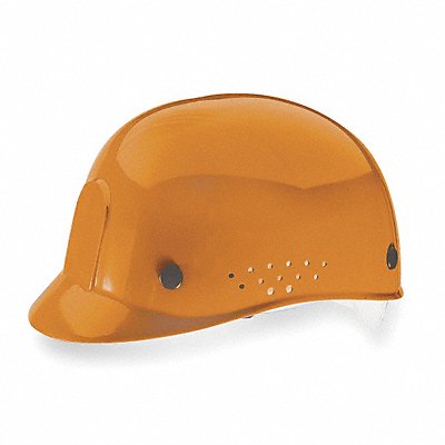 D0374 Bump Cap Front Brim Pinlock Orange