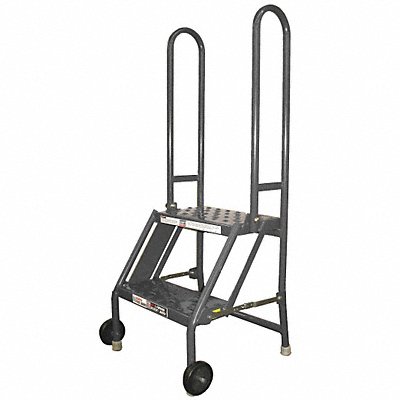 Tilt and Roll Ladder Platfm 20 In H