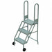 Tilt and Roll Ladder Platfm 30 In H