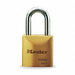 Keyed Padlock 29/32 in Rectangle Gold