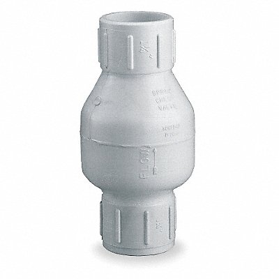 Spring Check Valve PVC 2 Slip