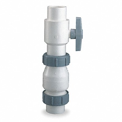 Ball Check Valve PVC 1-1/2 Socket