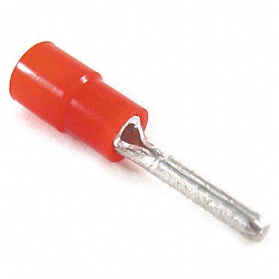 Pin Terminal Red 22 AWG 18 AWG PK100