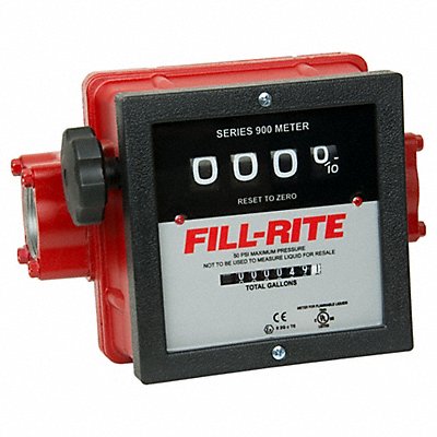 Meter 1-1/2 FNPT 6-40 gpm