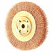 Crimped Wire Wheel Brush 6 in 1 in W