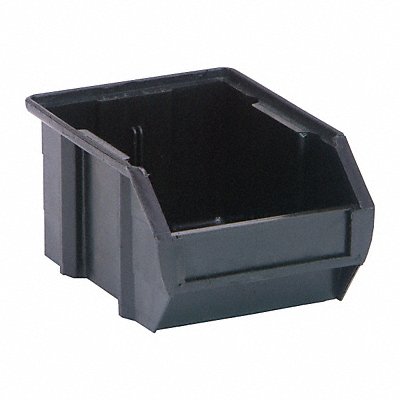 ESD Conductive Bin Black PP 3 in