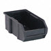 ESD Conductive Bin Black PP 3 in