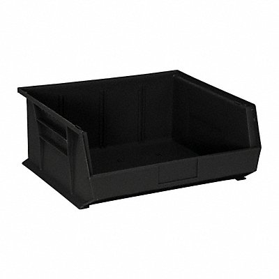 ESD Conductive Bin Black PP 7 in