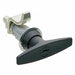 Compression Latch Keyed Blk Powder Coat