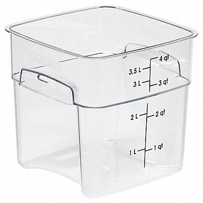 Food Storage Container 7 1/2 in L Clear