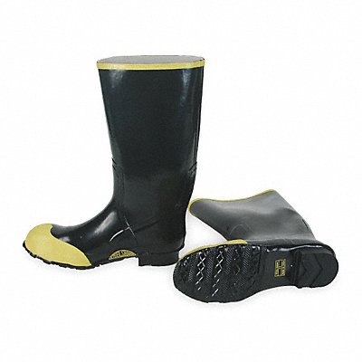 D0325 Rubber Boot Men s 7 Knee Black PR