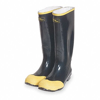 D0325 Rubber Boot Men s 9 Knee Black PR