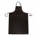 Bib Apron Univ Blck Nitrile/Rubr/Plyster