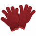 VF Knit Gloves L Red 4T496 PR