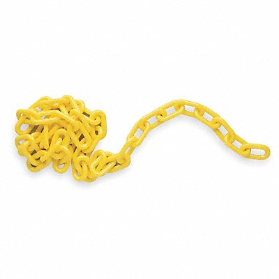 Plastic Chain 2 In x 100 ft Yellow