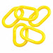 Chain Link 2 in Yellow Plythylene PK36