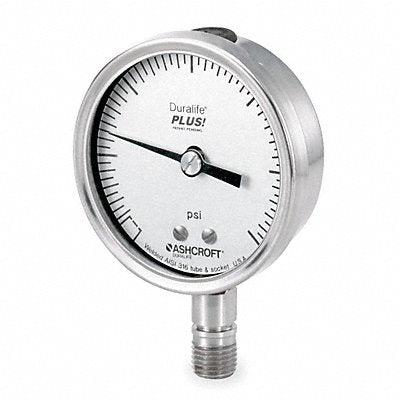 D1019 Vacuum Gauge 30 Hg to 0 2-1/2In 1/4In