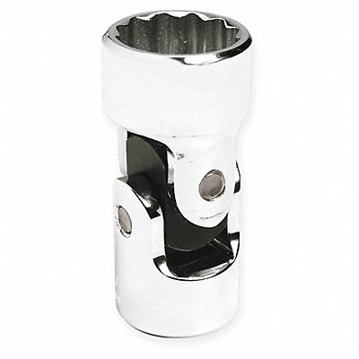 Flex Socket Steel Chrome 1/2 