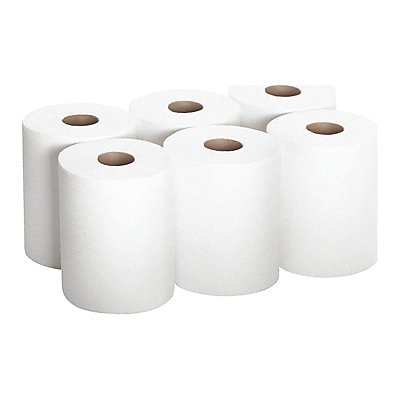 Paper Towel Roll 324 White 28124 PK6