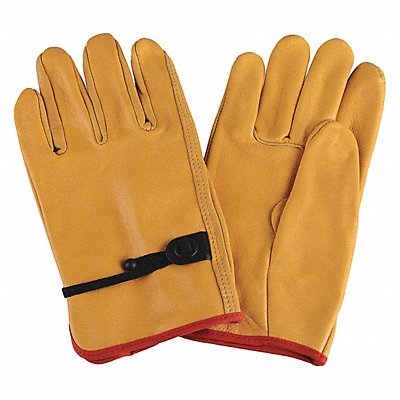 D1648 Leather Gloves Yellow M PR