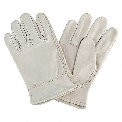 D1647 Drivers Gloves Cowhide S Off White PR