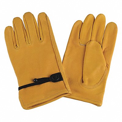 D1649 Leather Gloves Yellow L PR