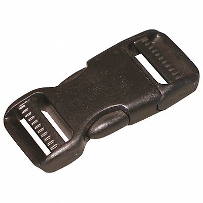 Side Squeeze Buckle 1 in Plastic PK10