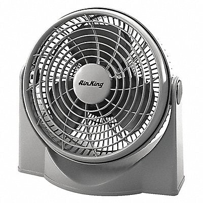 Pivoting Fan 3 Speeds 9 Blade Dia