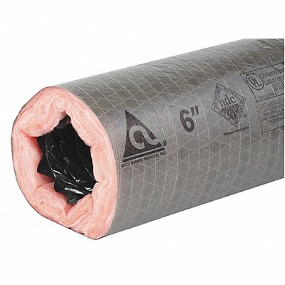 K7936 Insulated Flexible Duct 25 ft L 140F