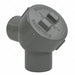 Capped Elbow Aluminium Trade Size 1in