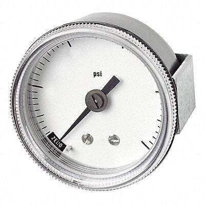 D1376 Panel Mount Pressure Gauge U Clamp 2 In