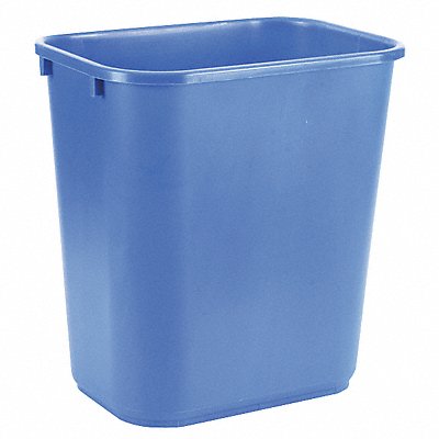 Desk Recycling Container Blue 7 gal.