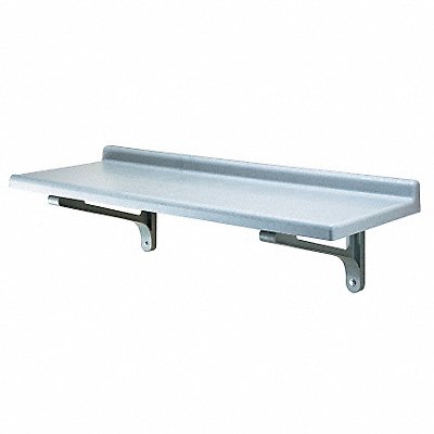 Wall Shelf 13 1/2x18x48in ShlfCap 400lb