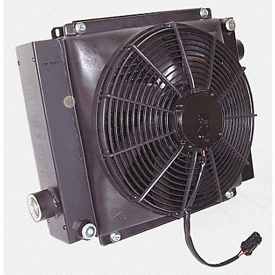 Forced Air Oil Cooler 12VDC 8 to 80 gpm