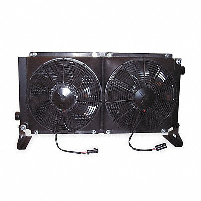 Forced Air Oil Cooler 12VDC 4 to 50 gpm