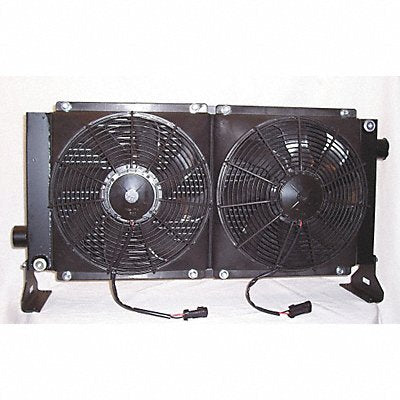 Forced Air Oil Cooler 12VDC 8 to 80 gpm