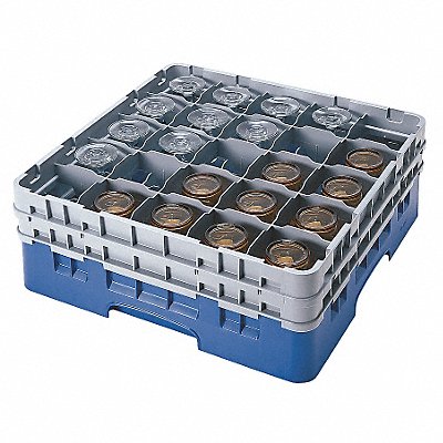 Glass Rack 19.75 L Gray PK5