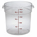 Food Storage Container Clear PK6