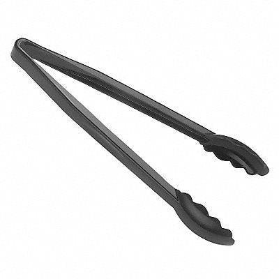 Serving Tongs 12 in L Plastic Black PK12