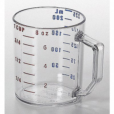 Measuring Cup Clear Plastic PK12