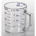 Measuring Cup Clear Plastic PK12