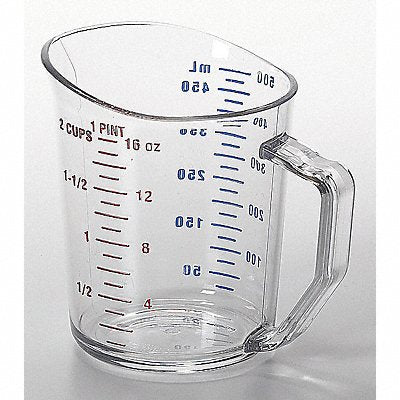 Measuring Cup Clear Plastic PK12