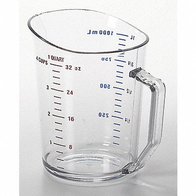 Measuring Cup Clear Plastic PK12