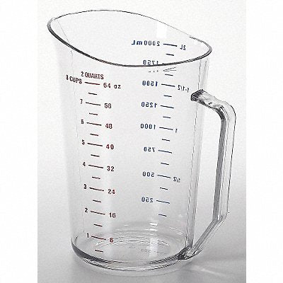 Measuring Cup Clear Plastic PK12