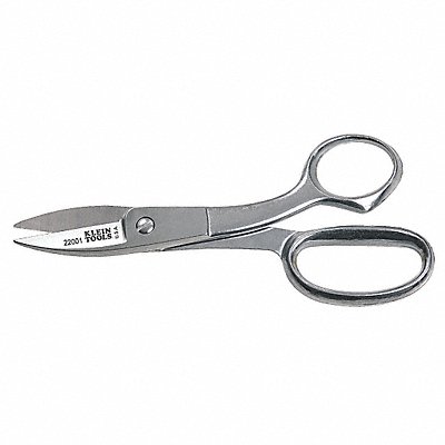 Shop Shears 8 in L Nickel Chrome